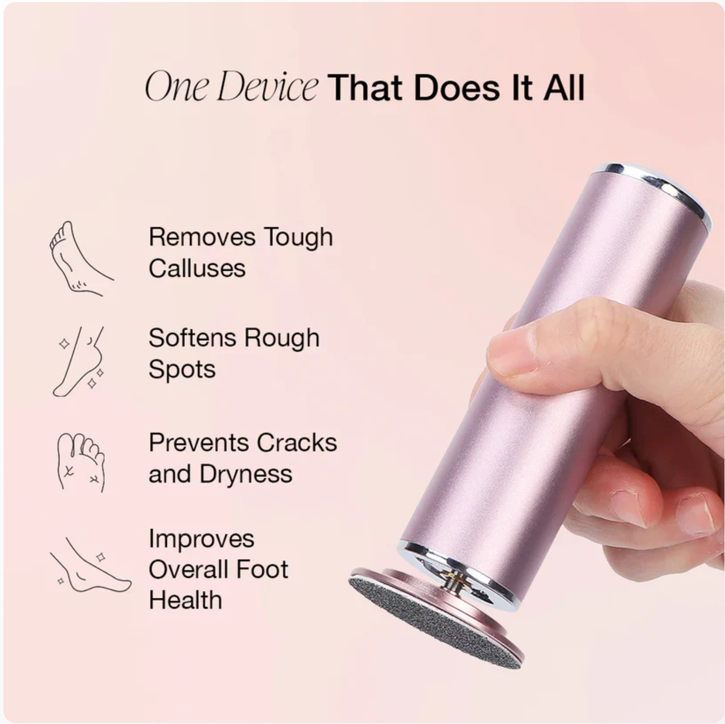 Omi™ Electric Foot Callus Remover