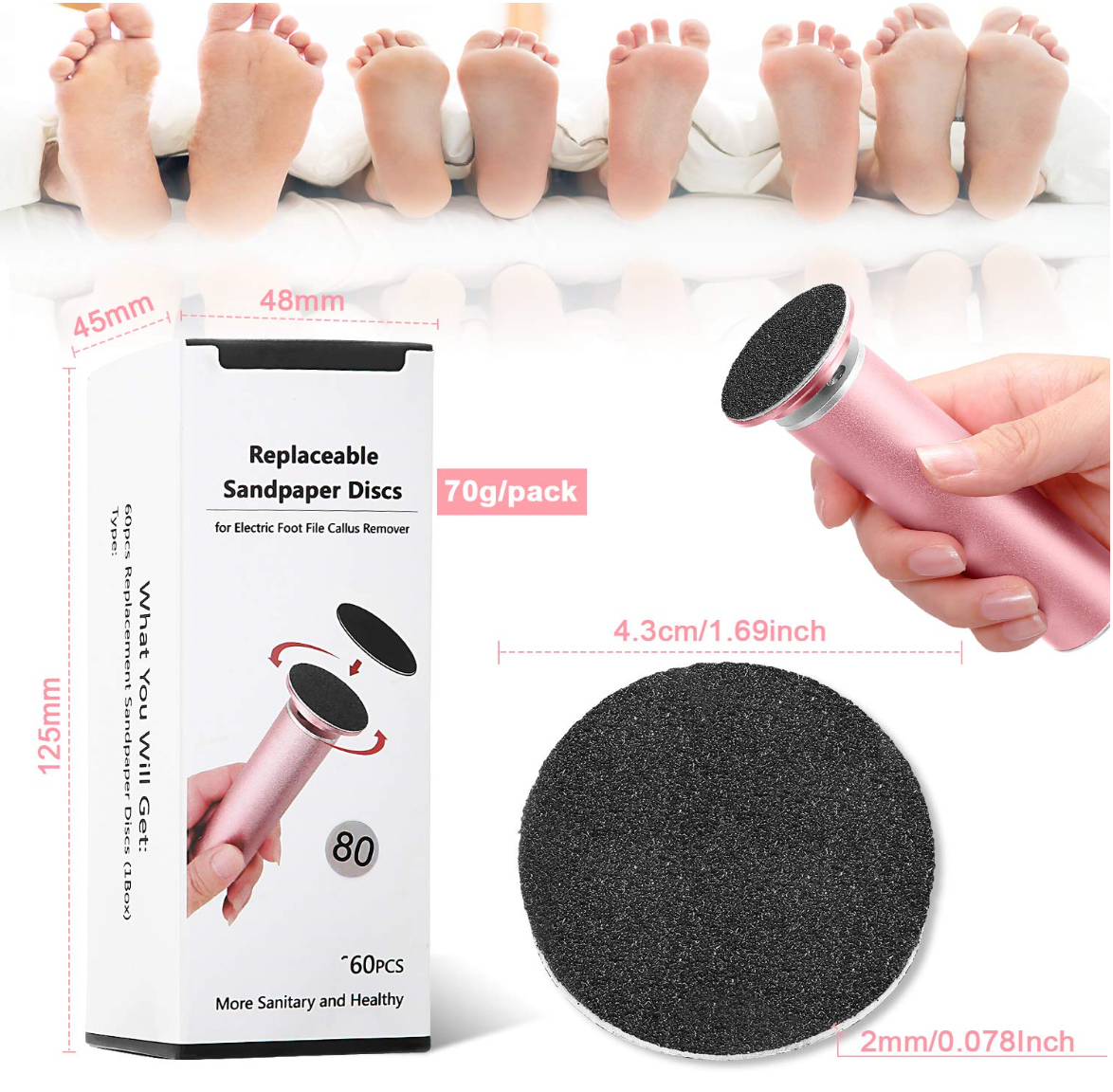 Omi™ Electric Foot Callus Remover